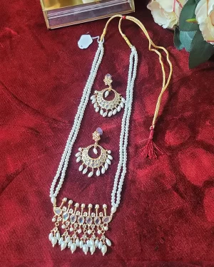 Real Ruby and Emerald Tirmani Haar White