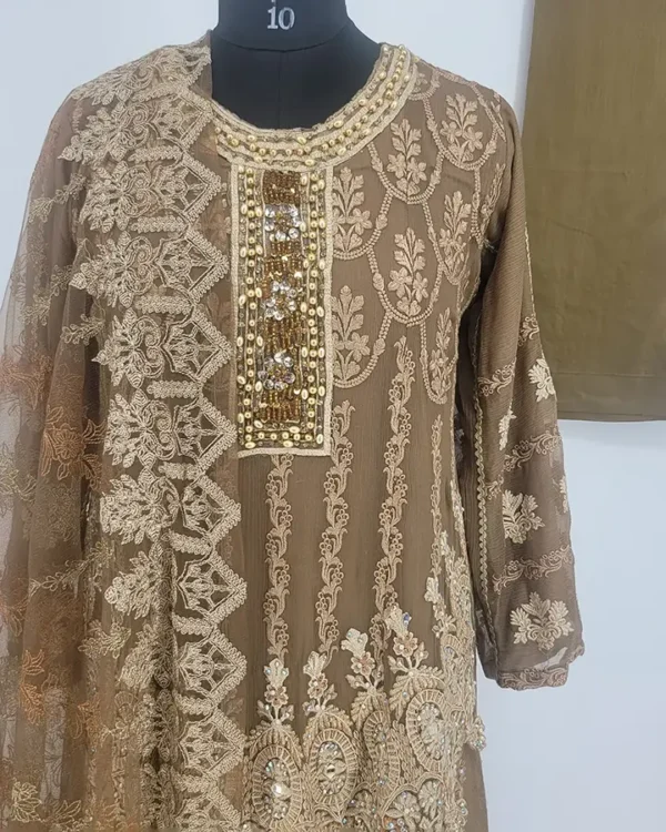 Chiffon Embroidery 3 Piece