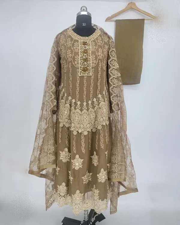 Chiffon Embroidery 3 Piece
