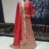 Bridal Lahenga – Bright Red