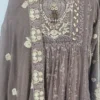 English Mauve Chiffon Outfit